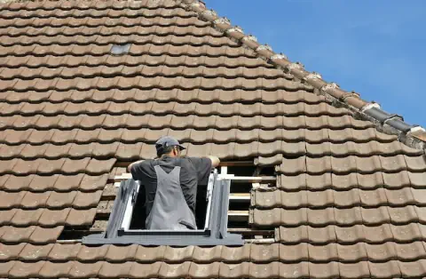 Pose de velux à la Meilleraye de Bretagne